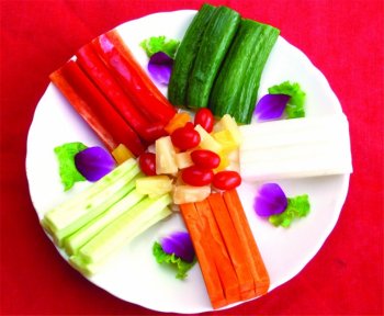 生态大丰收元凉菜系列美食素材图片