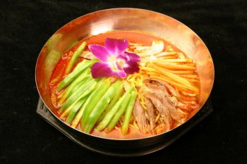 延边遇面主食小吃美食素材图片