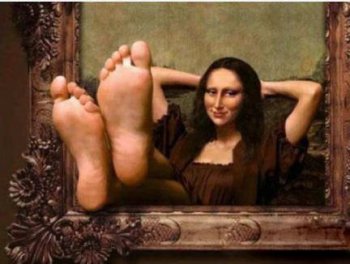 最新蒙娜丽莎PS恶搞图片