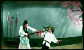 gif搞笑练武图片