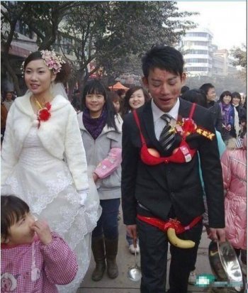 世纪最蛋疼婚礼邪恶内涵图片