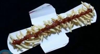 薯条的最新吃法qq恶搞图片