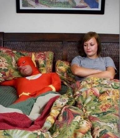 神吐槽图片之闪电侠的烦心事