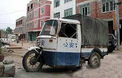 糗事搞笑图片之警车