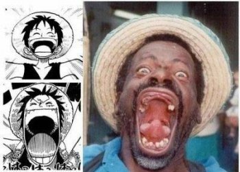 PS大神恶搞囧图之路飞的原版