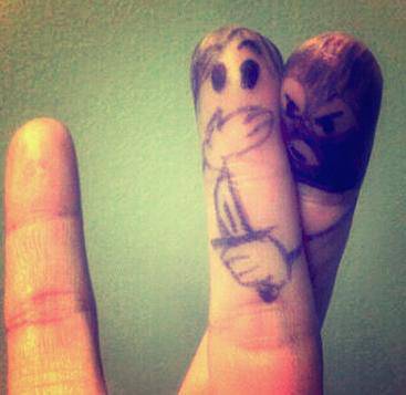 qq搞怪图片之打劫