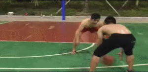 幽默搞笑图片之篮球技巧