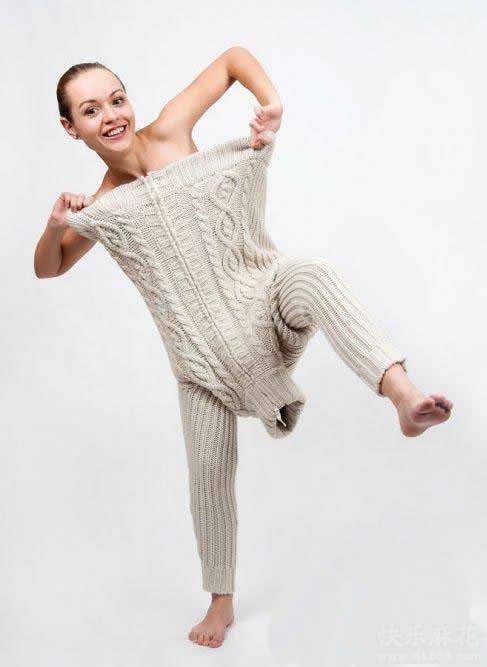 内涵恶搞图片之创意毛衣