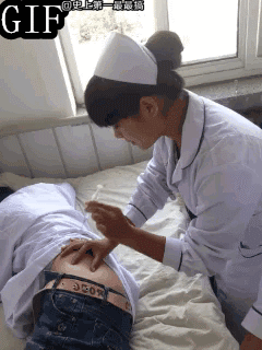 无节操gif爆笑图片之实习护士