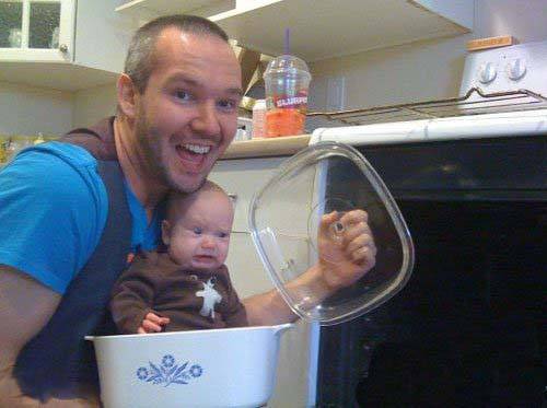 光头宝宝爆笑之爸爸别烤我