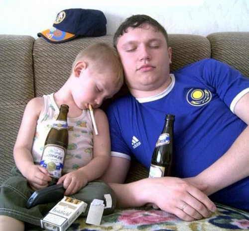 爆笑囧图集之亲生父子