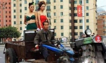 爆笑恶搞图之香车美人