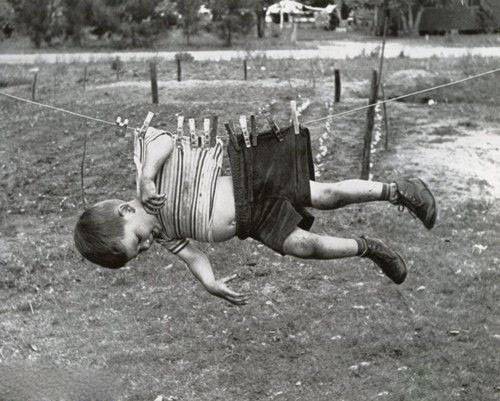 爆笑恶搞图片之妈妈放我下来