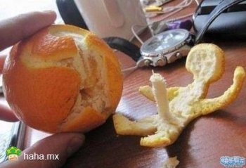 搞笑内涵图之邪恶的橘子