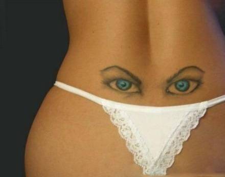 恶搞美女趣图之创意口罩