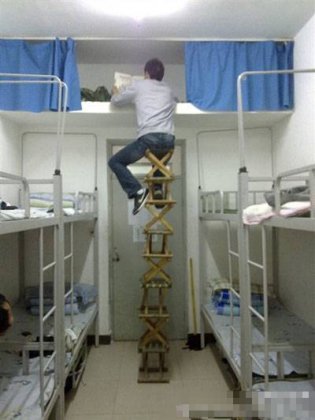 超搞笑图片之这是神马功夫？