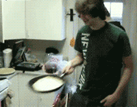 动态搞笑图片大全之秀下我的厨艺