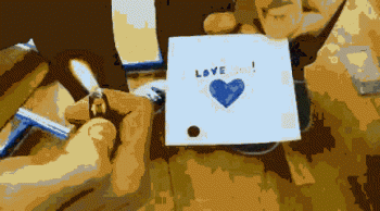 唯美爱情动态图片之创意告白卡