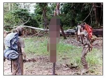 非洲食人族图片