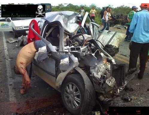 车祸现场图片吓死人