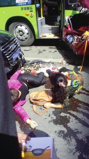 车祸现场图片吓死人