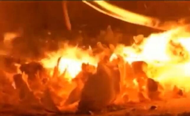 火葬场火化遗体真实过程