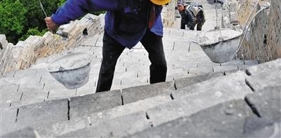 我在箭扣修长城