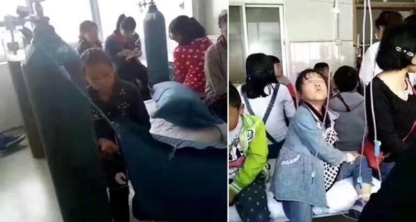 工厂错排氯化氢致全校紧急疏散 多名师生不适