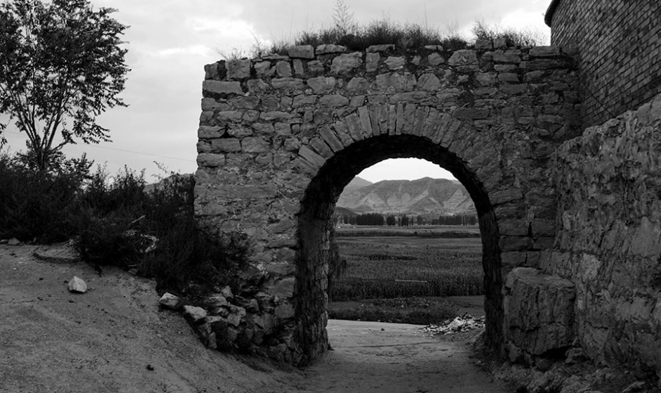 农村情最是难忘怀  组照晋西北采风 ——《村头》