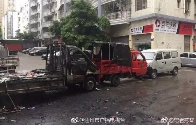 怪事！货车凌晨起火 还“自动驾驶”