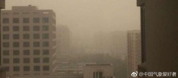 华北沙尘终将吹遍整个东亚！