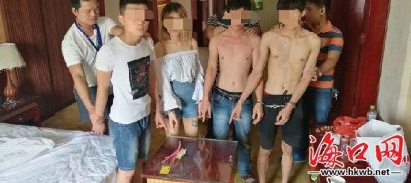 海口飞鹰大队4月份抓获70名涉毒人员 破获3起毒品案件