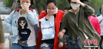 北京密云升级发布大风橙色预警 局地现十级大风