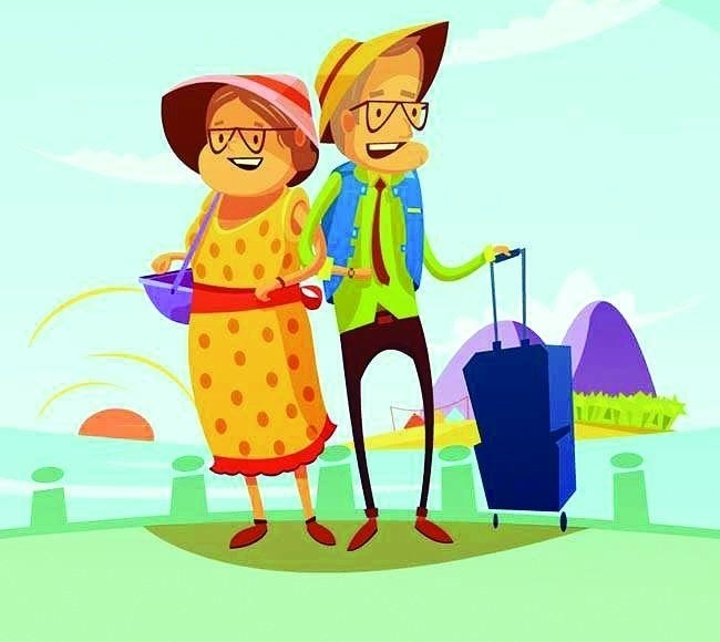 冰城多家旅行社和爱旅行的银发族　跟团游每年都在增多