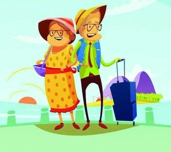 冰城多家旅行社和爱旅行的银发族　跟团游每年都在增多