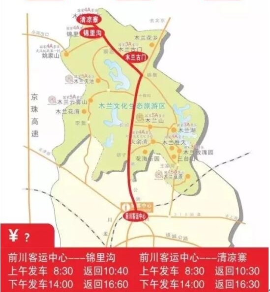 黄陂旅游最全景区交通线路