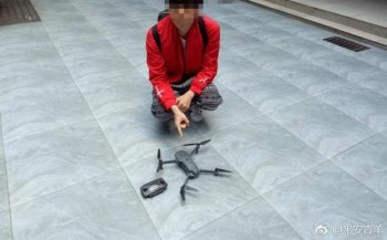 男子成都双流机场净空区放飞无人机 被拘留5日