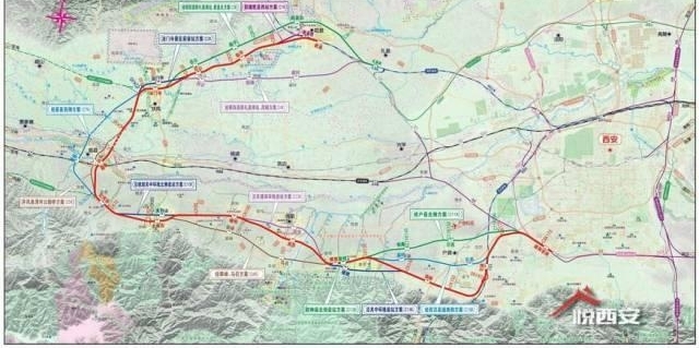 西安至法门寺至机场城际铁路线路走向初定 扶风设站两座！
