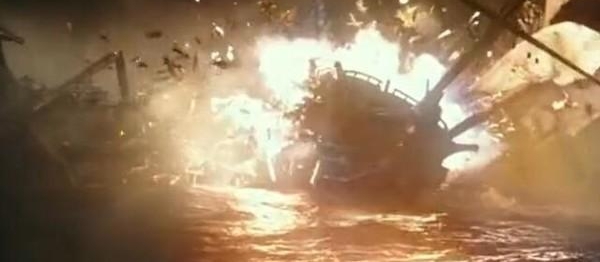 《加勒比海盗5》中文预告来袭 杰克船长闪亮登场（视频）