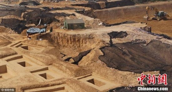 郑州拆迁民房下现春秋战国时期古墓