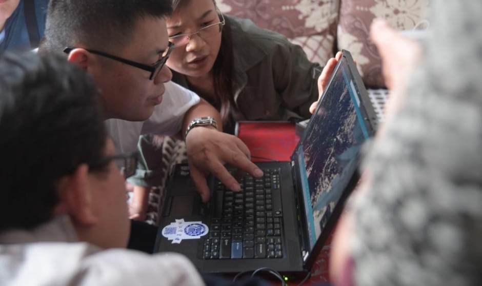 寻找穿山甲——湖南志愿者在野外开展调查活动